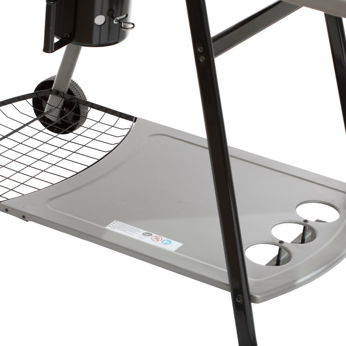 BARBECUE CHARBON NEKA PYLA 57CM AVEC TABLE