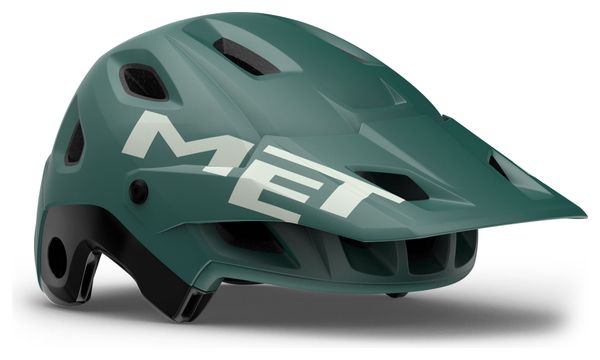 Casque avec Mentonnière Amovible Met Parachute MCR Mips Gris/Vert