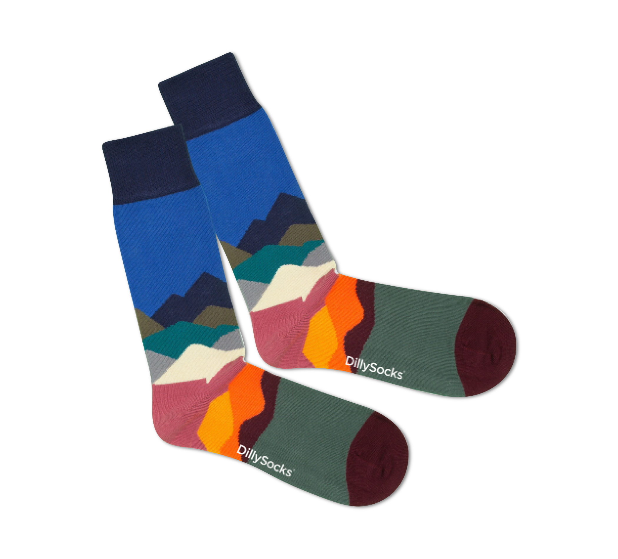 Dillysocks Alpine Glow