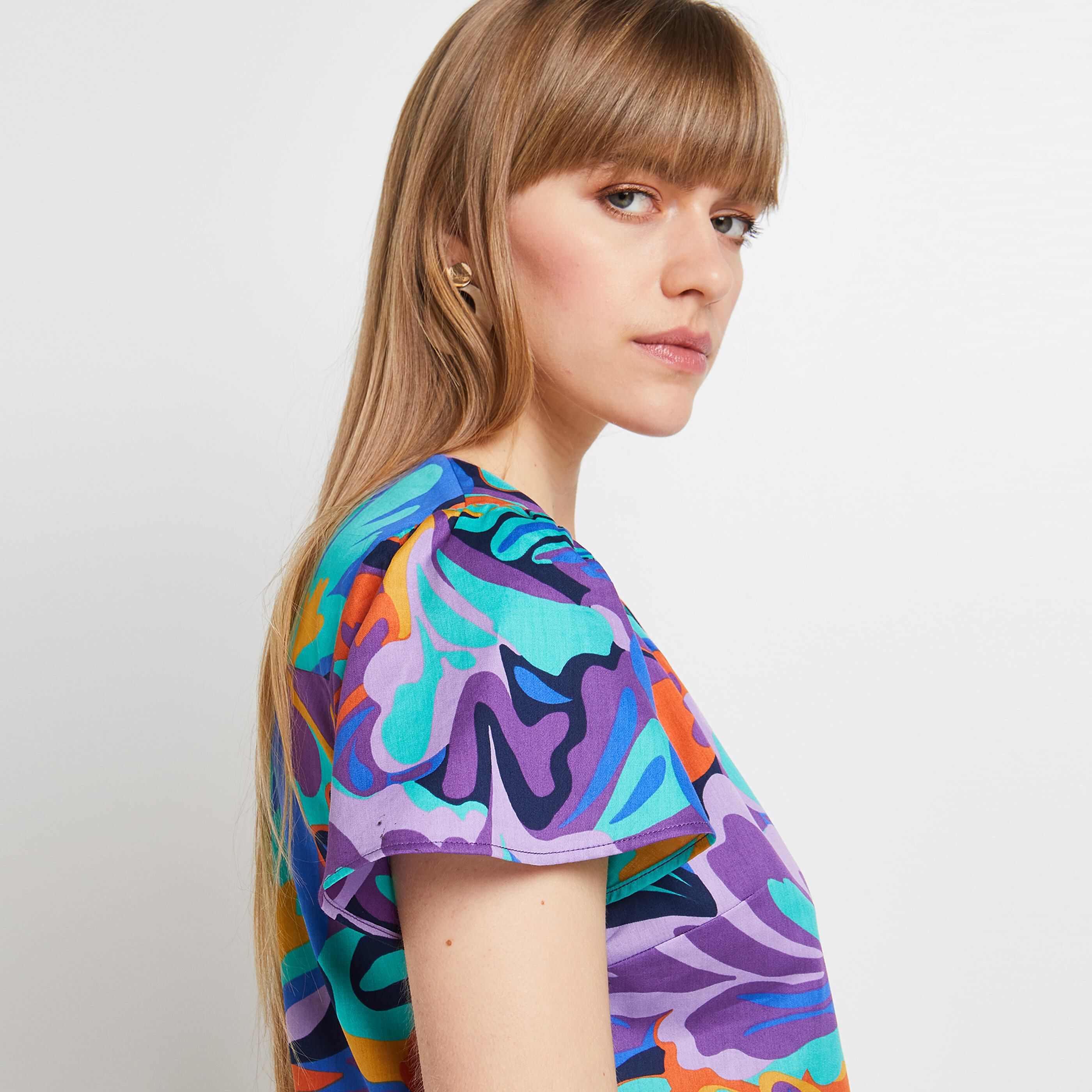 Blouse imprimée femme - IMPRIME