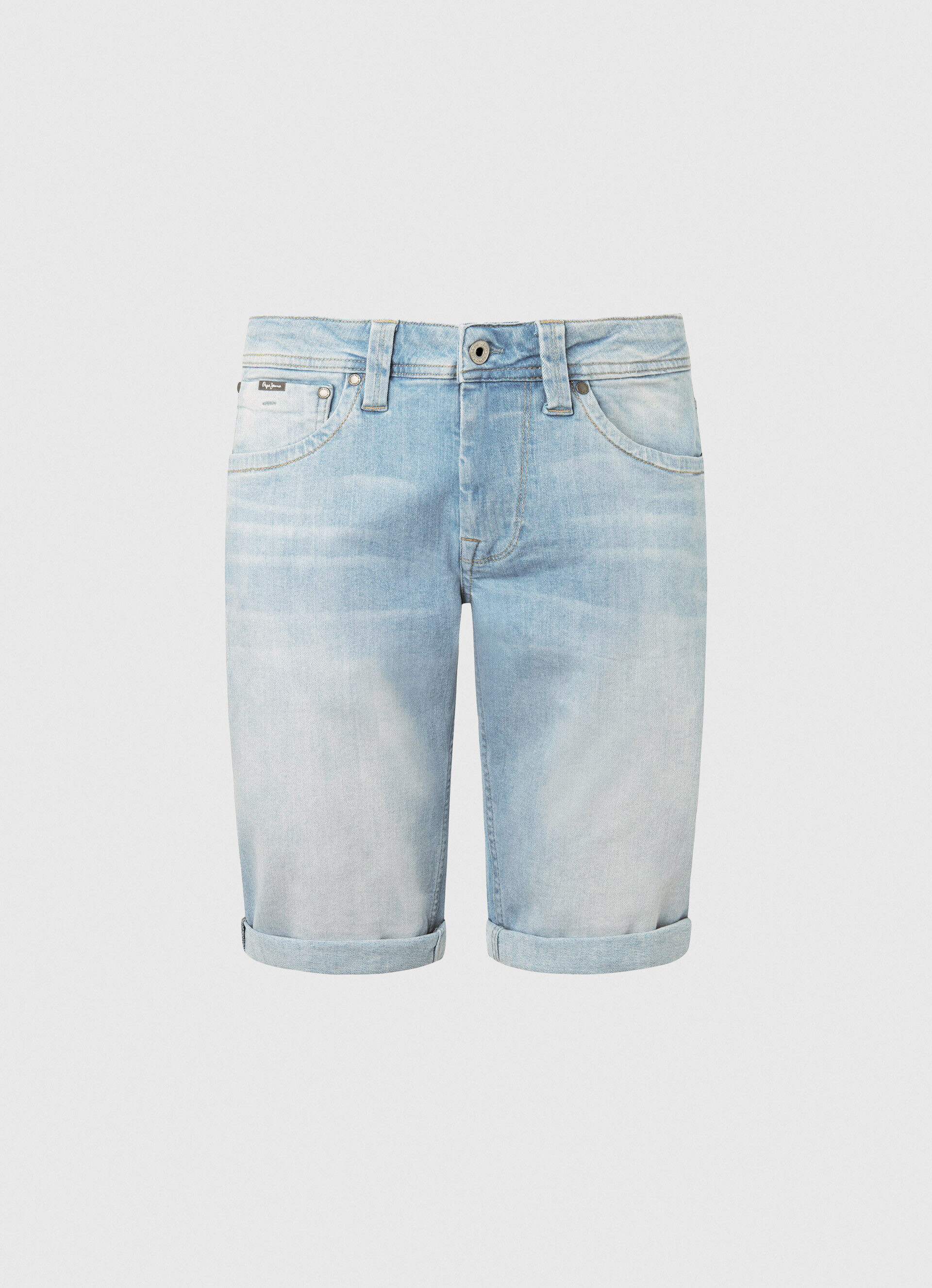BERMUDA DENIM REGULAR CASH FIT - jeans