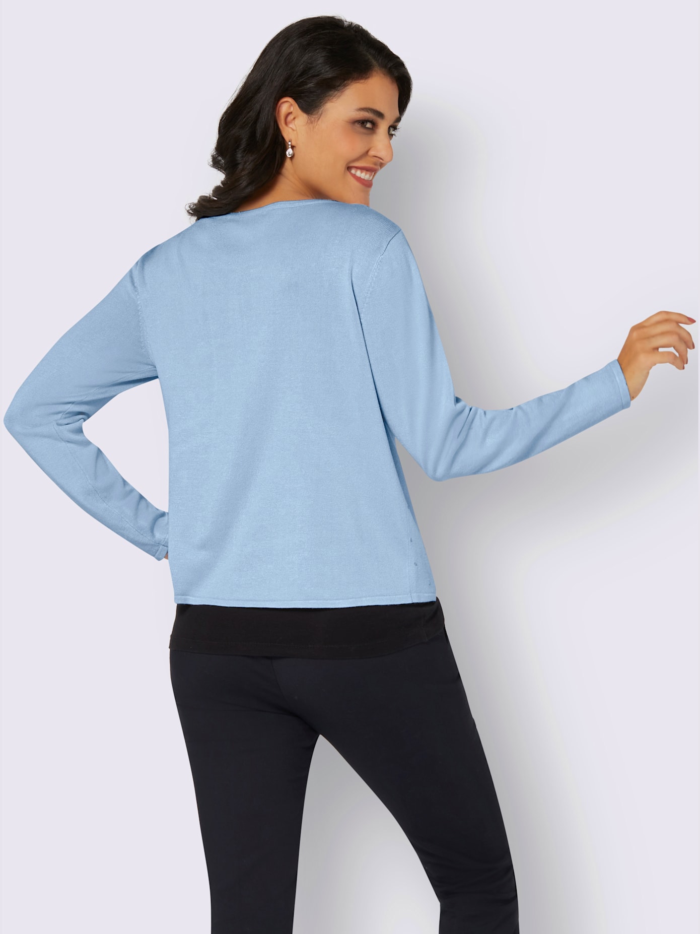 Veste en tricot tricot fin et doux