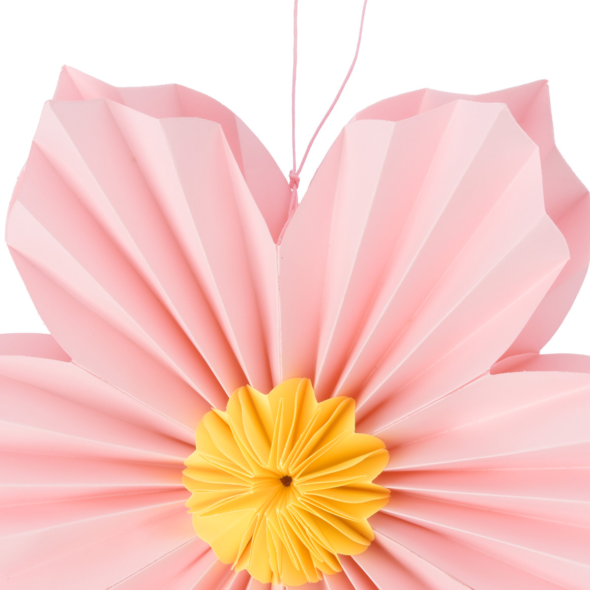 My Home Großer Deko-Hänger Papierblume rosa