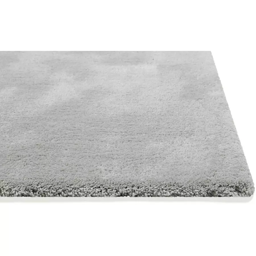 Wecon home basics Hochflorteppich Emilia hellgrau
