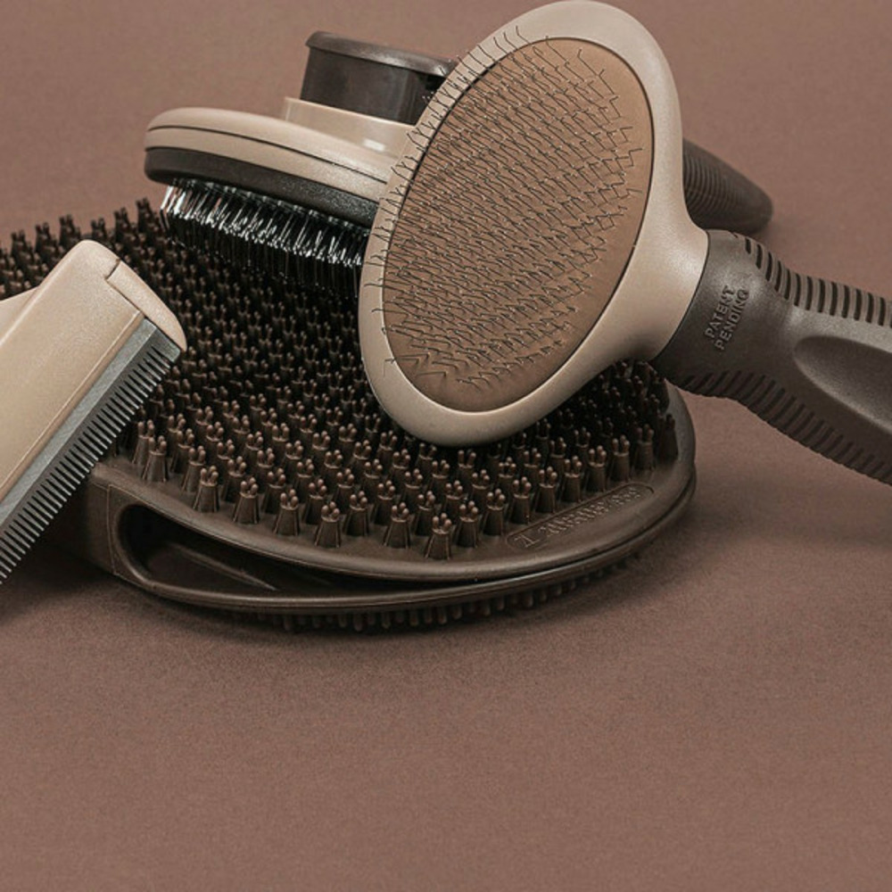 Brosse pour carder oblongue