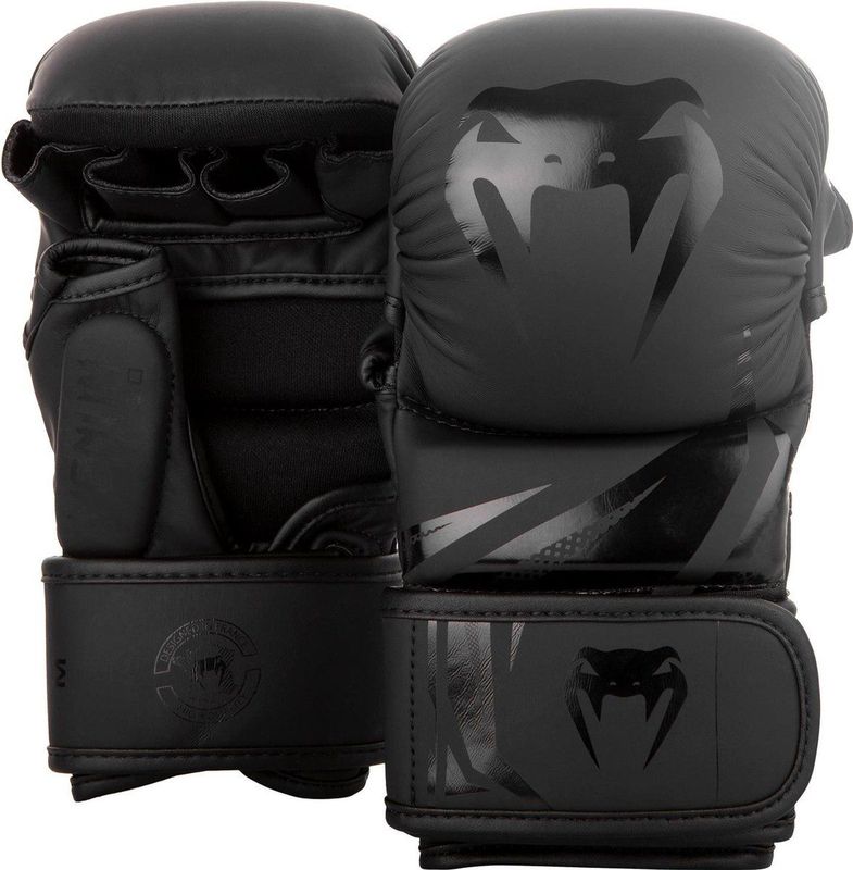 Venum Challenger MMA Sparring Handschoenen Zwart Zwart