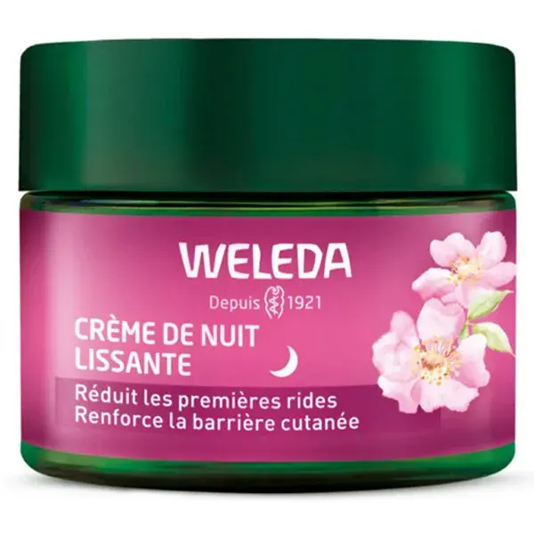 Creme Noturno Weleda Rosa Mosqueta e Chá Branco 40 ml