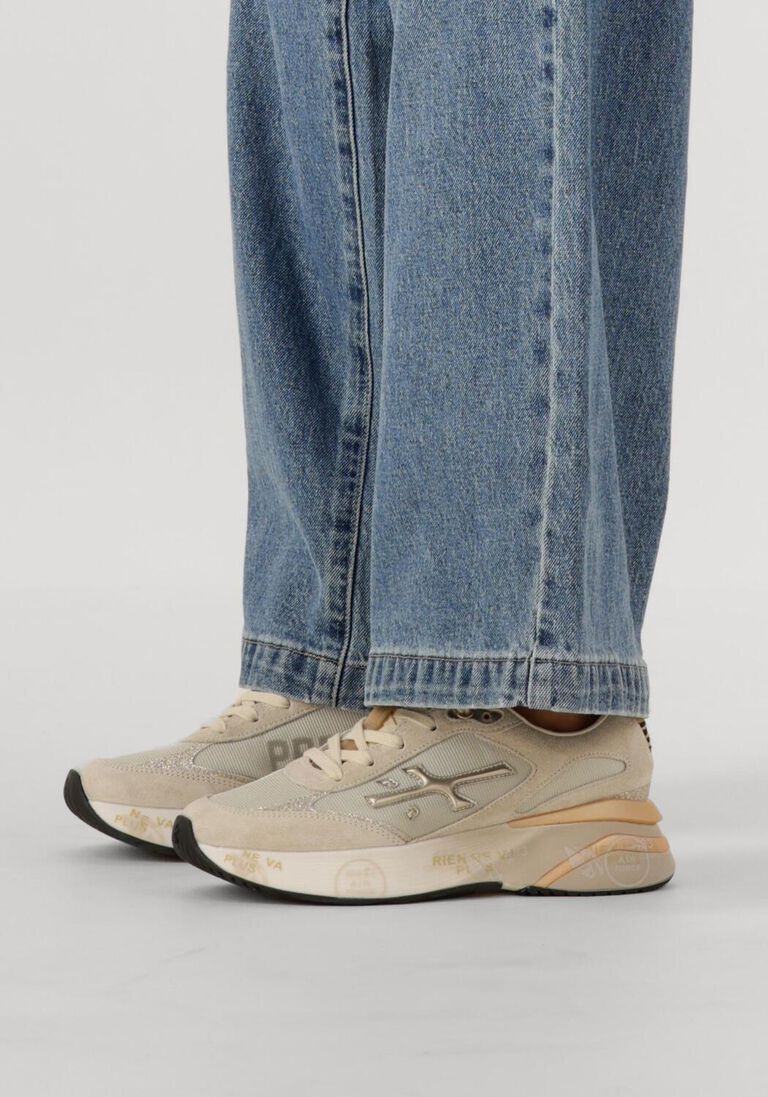 beige premiata lage sneakers moerun-d