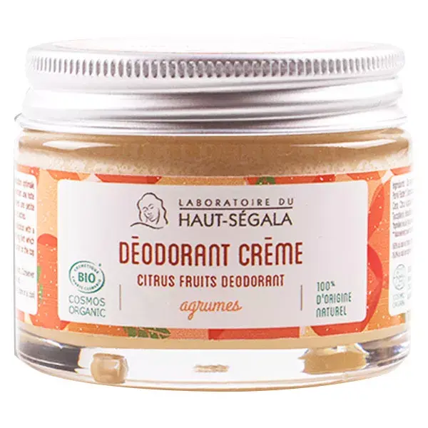 Desodorante Creme Cítrico Orgânico Haut-Ségala 50g