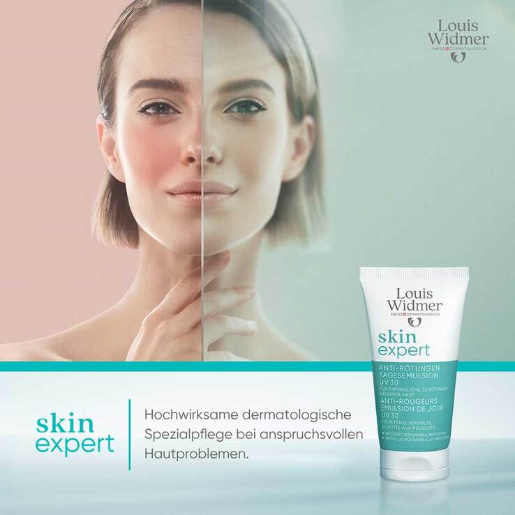 Widmer skinexpert Anti-Rötungen Tagesemu.UV 30 unp, 50 ml