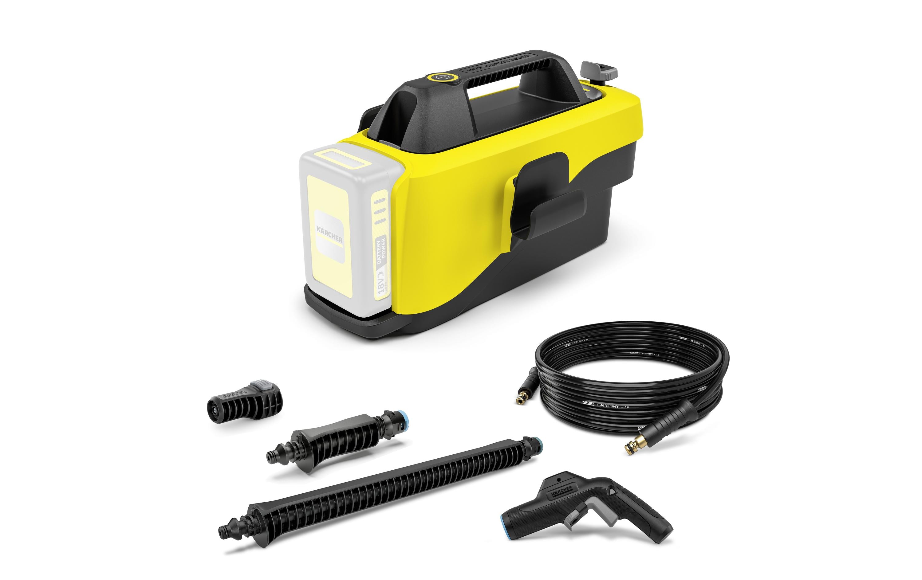 Mobile Outdoor Cleaner OC 6-18 Solo<br>Akku-Mitteldruckreiniger für die schnelle Zwischenreinigung ohne Stromanschluss