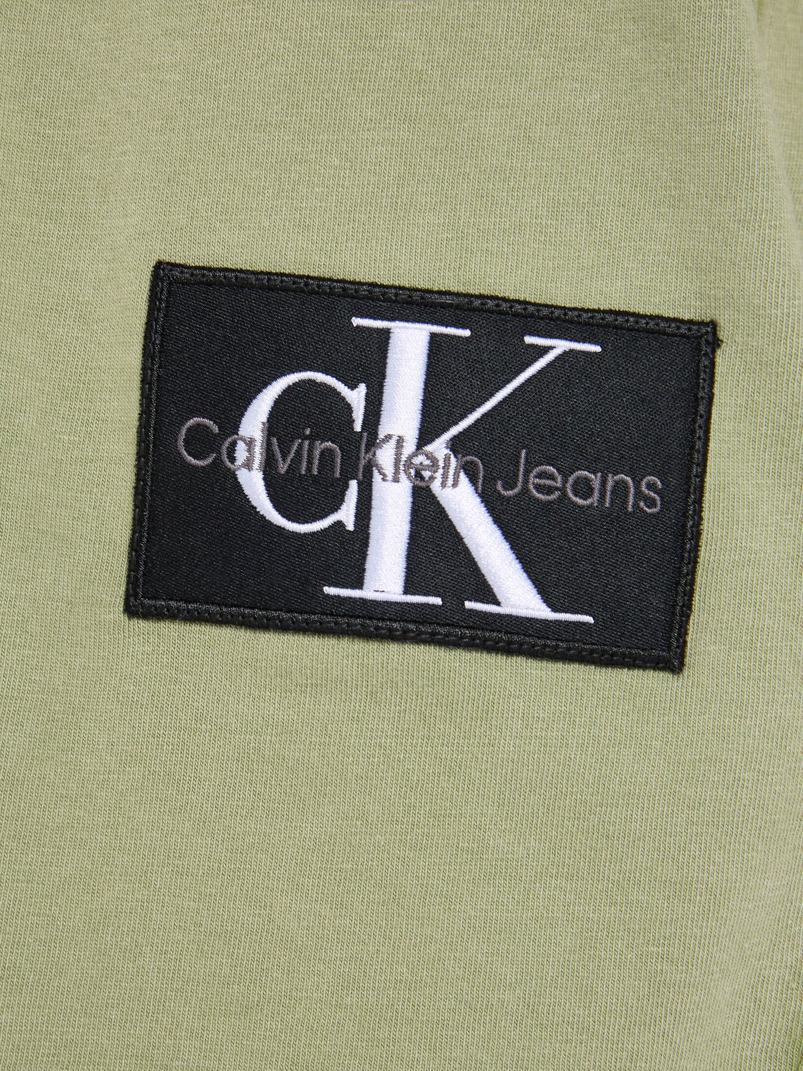 CALVIN KLEIN JEANS| Herren T-Shirt WASHED MONOLOGO BADGE TEE