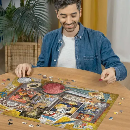 RavensburgerPuzzle - Disney: 1970 Mickey Moments, 1000 Teile