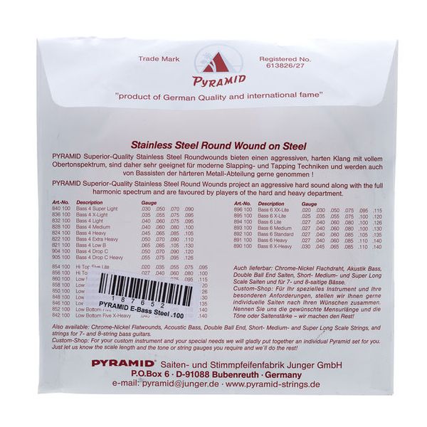 Pyramid 100 Single String bass guitar