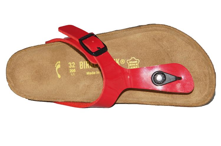 Birkenstock Gizeh BS tango red lack