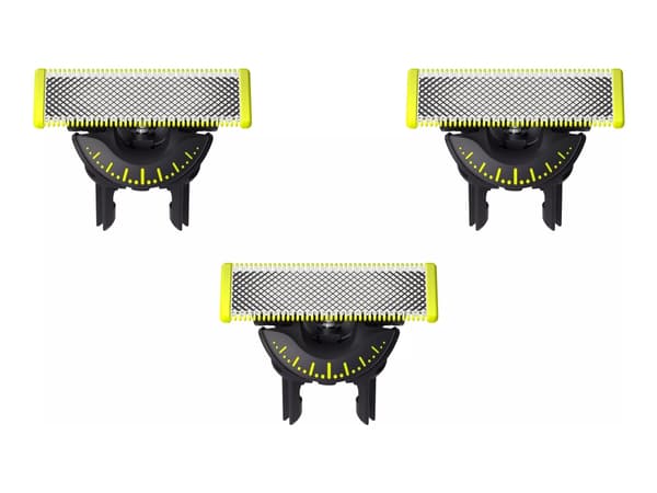 Philips OneBlade QP430 - Utskiftningsblad - for trimmer (en pakke 3)