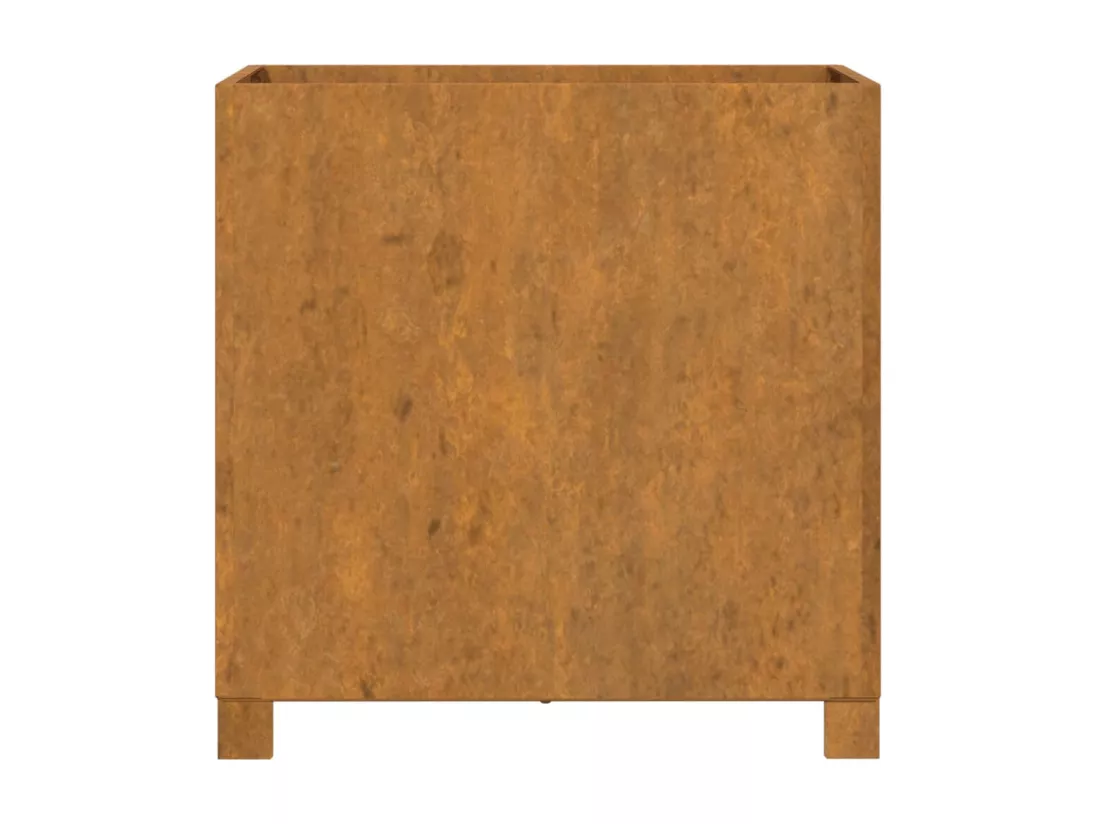 Jardinière bac lit surélevé marron 49 x 47 x 50 cm 02_0038180