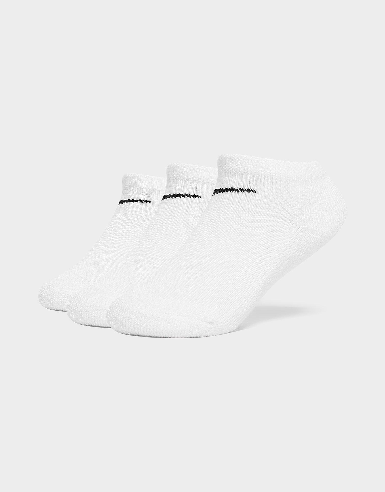 Nike Lot de 3 chaussettes invisibles Junior
