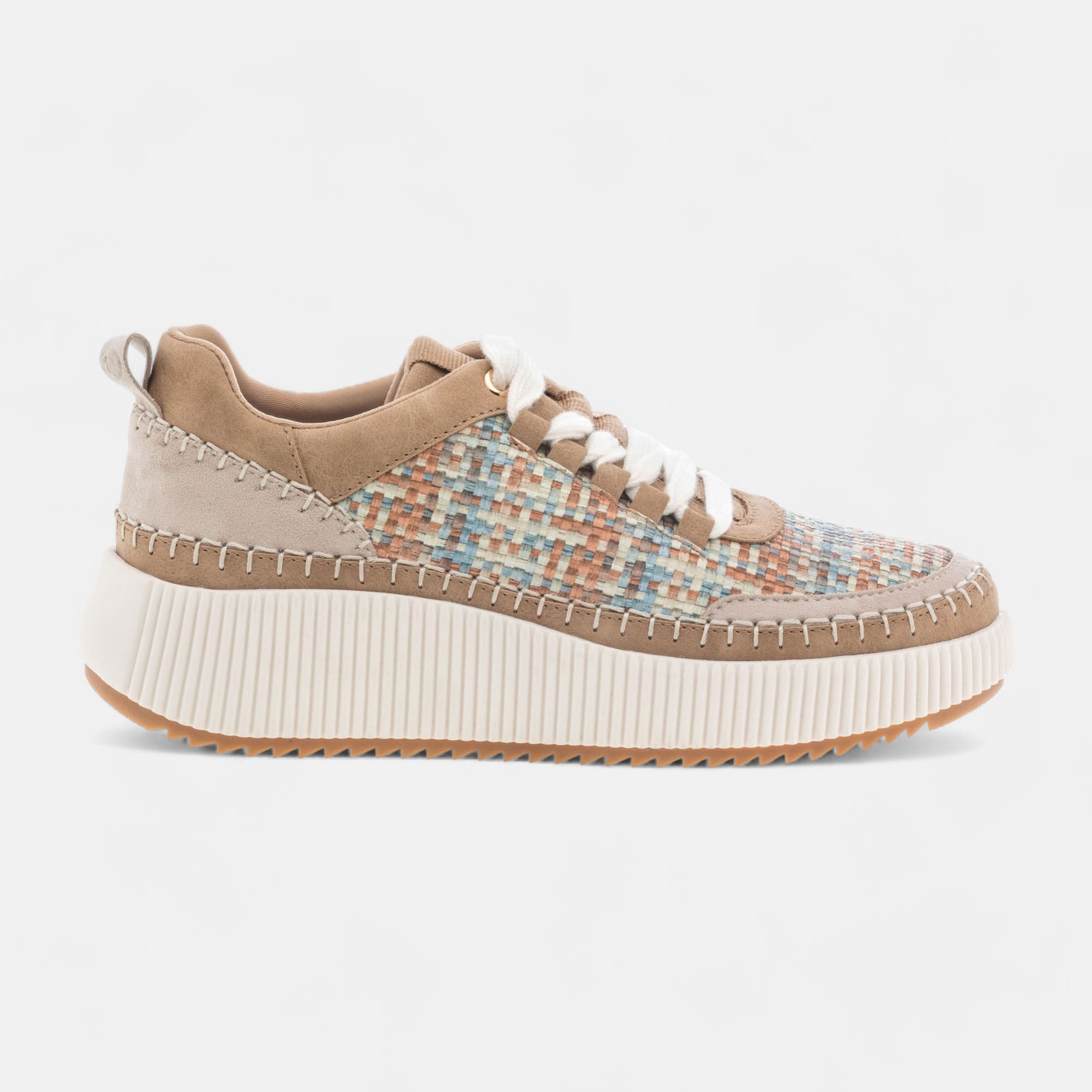 Baskets basses Femme cognac
