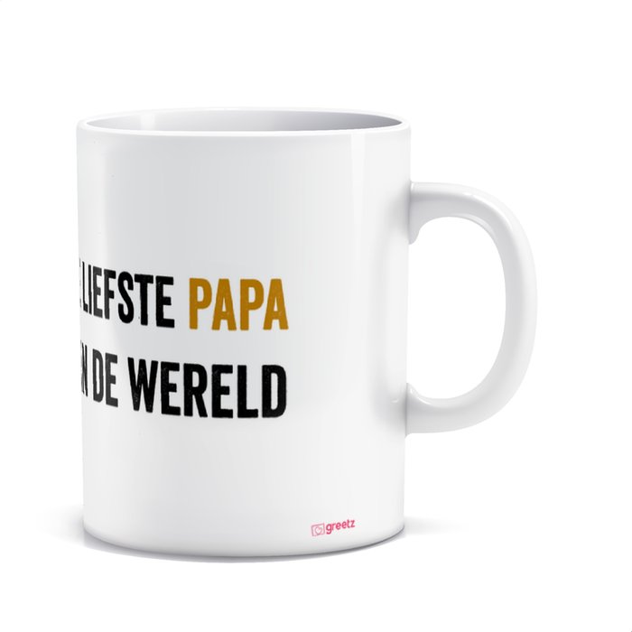 Mok | De liefste papa | met eigen foto's
