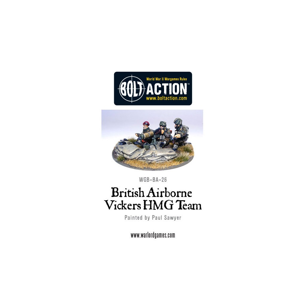 Bolt Action - British - Airborne Vickers MMG Team