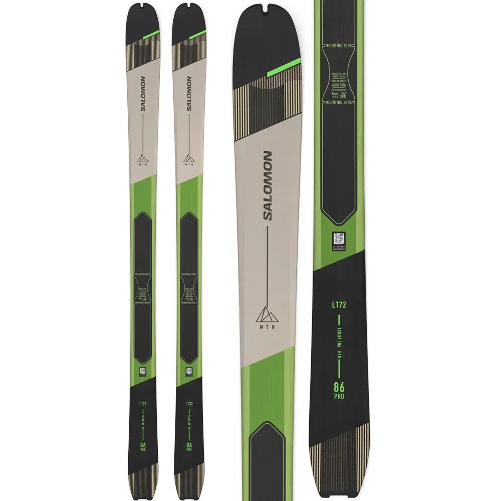 Salomon MTN Pro 86 23/24 Tourenski Komplettset & Fischer Bindung & Fell