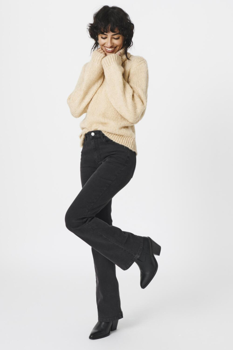Jacqueline de Yong zwarte dames jeans