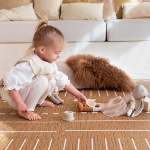 Toddlekind Berber Speelmat Grey