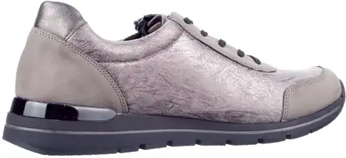 R6700-43 Remonte grijs combi - maat 44 sneaker grijs - maat 44 Calandschoen