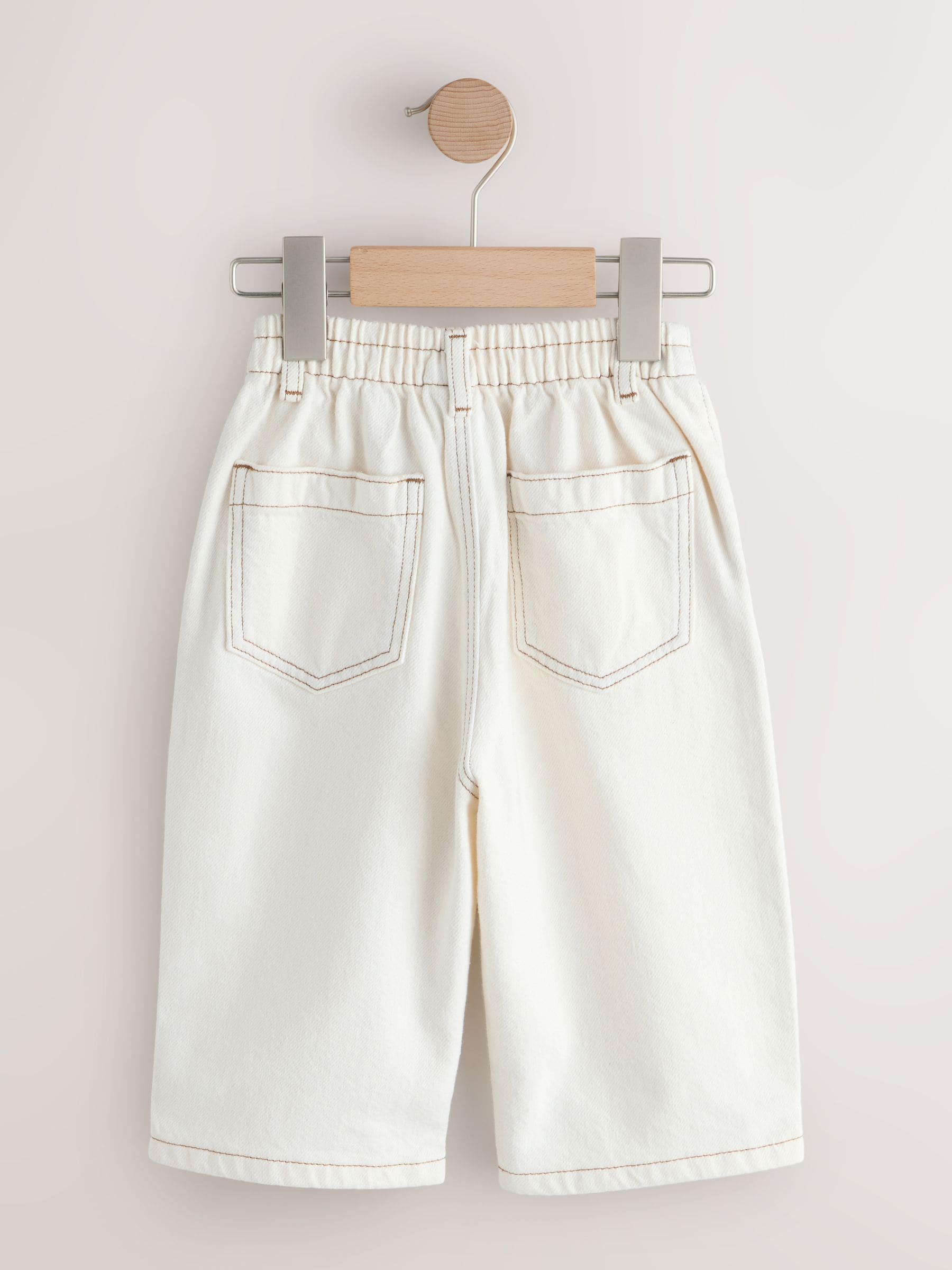 Ecru - Jeans met wijde pijpen (3 mnd-7 jr)