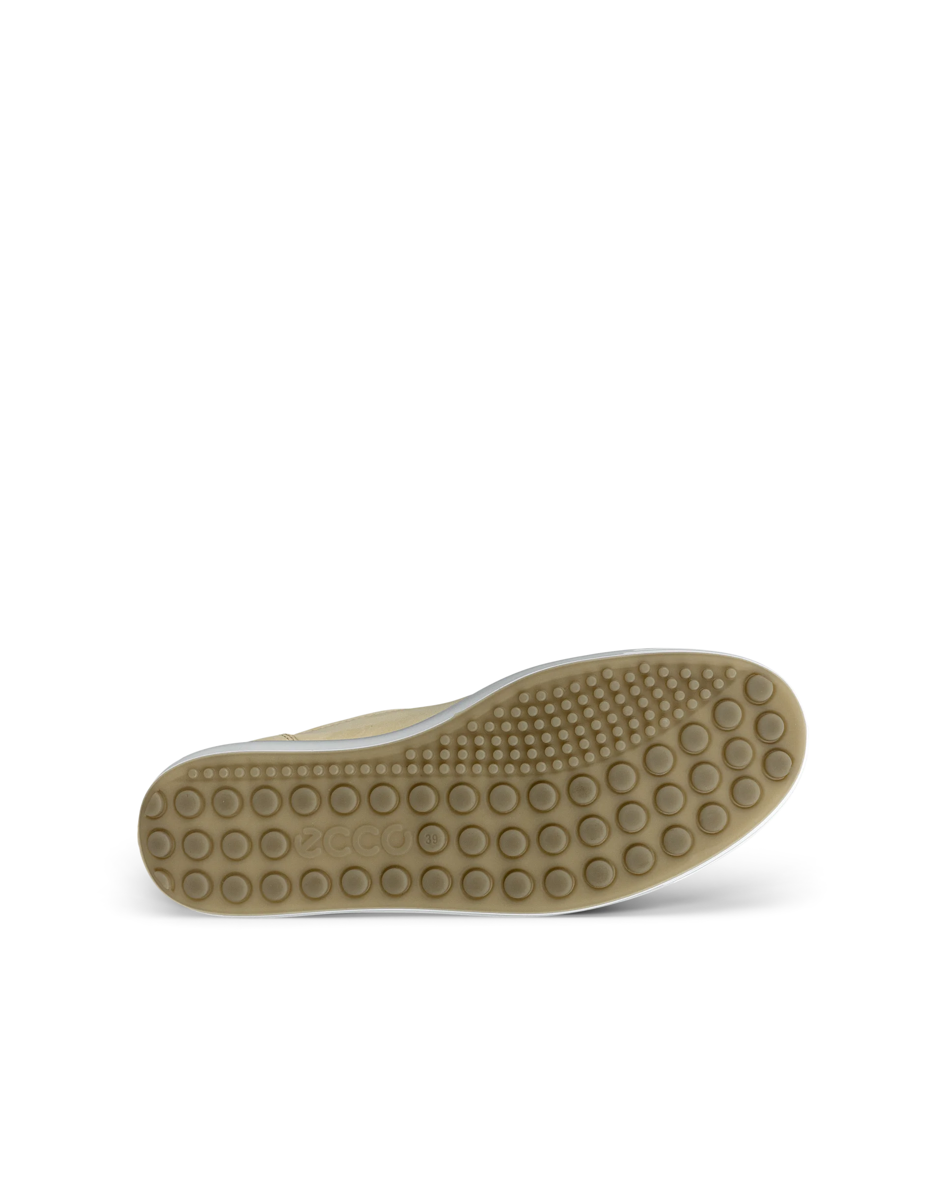 ECCO SOFT 7 W Damen Sneaker aus Nubukleder Gelb