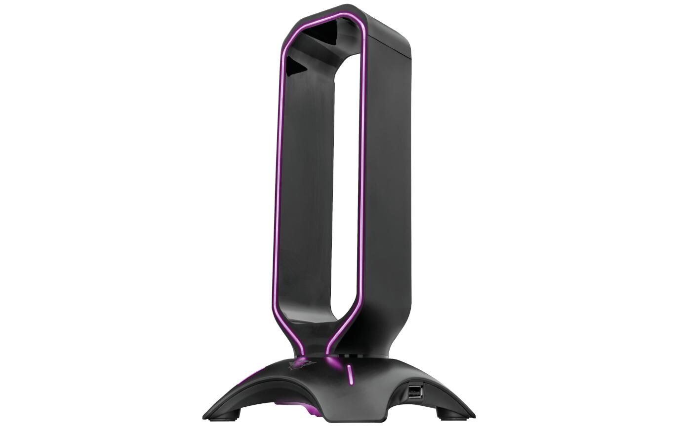 Kopfhörerständer GXT 265 Cintar RGB SchwarzGaming-Headset Ständer mit RGB-Beleuchtung