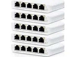 Ubiquiti USW-Flex-Mini-5 | Switch | UniFi, 5x RJ45 1000Mb/s, 1x PoE In, 5-pack
