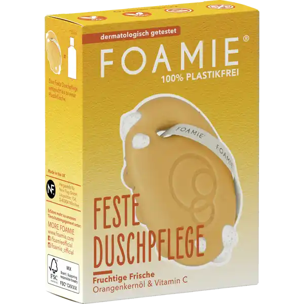 Feste Duschpflege Orange Sprizz