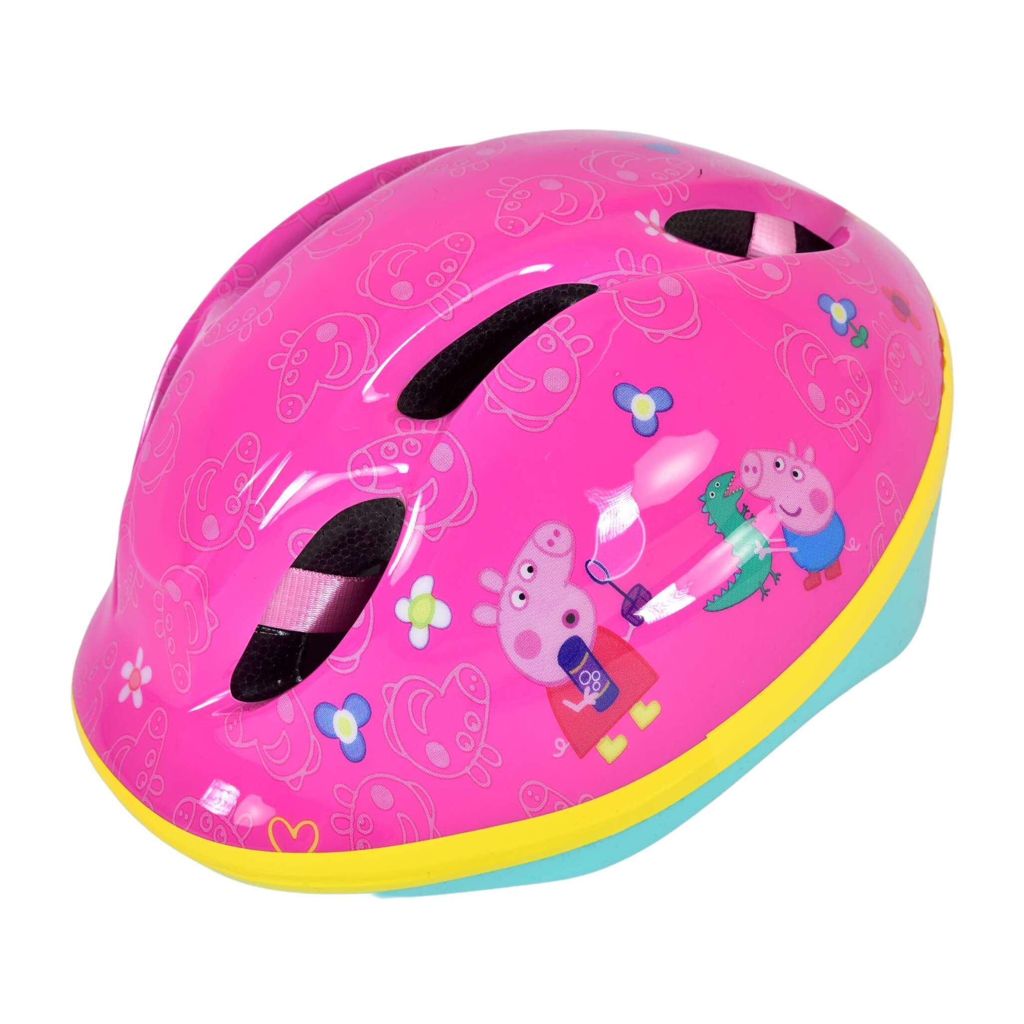 Capacete infantil Peppa Pig, medidas 52-56 cm.