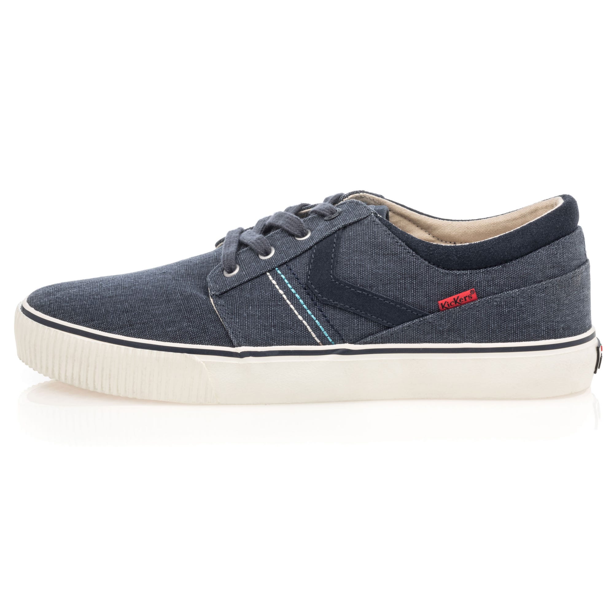 Chaussures en toile Homme bleu marine