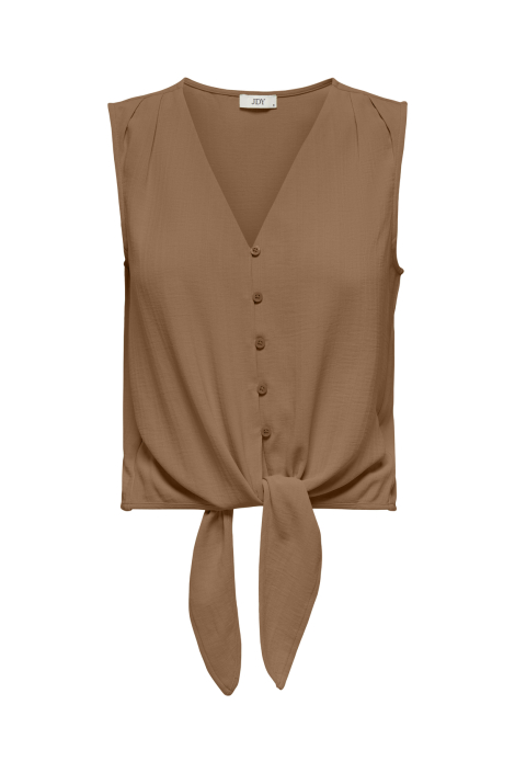 Jacqueline de Yong bruine dames blouse