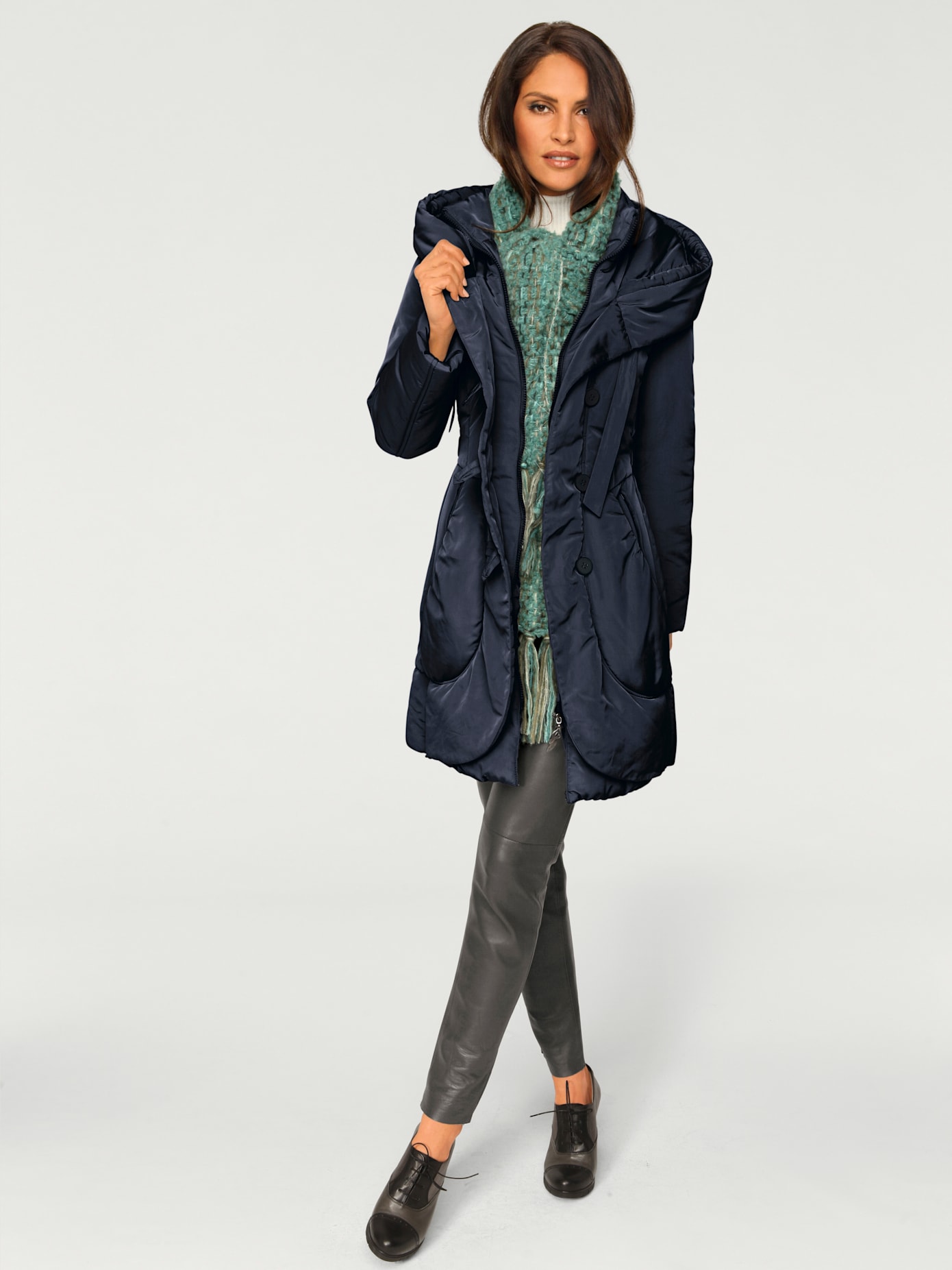 Parka veste d'extérieur facile à associer