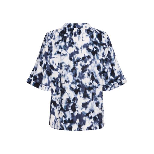 Fransa Oline Bluse, Crown Blue AOP, L