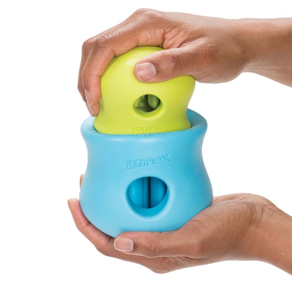 Jouet pour chiens avec zogoflex toppl vert granny smith s