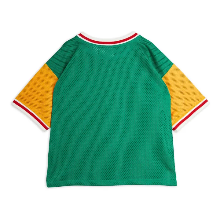 Mini Rodini T-Shirt de Basket Matière Recyclée | Vert
