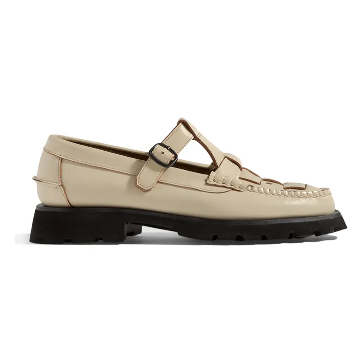 Hereu Mocassins à boucle Soller Sport | Blanc cassé