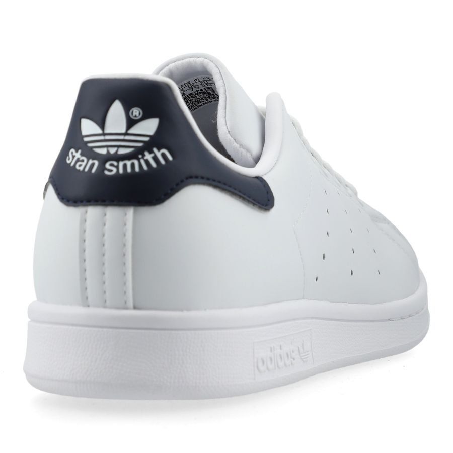 adidas Originals Chaussures Stan Smith Vegan - Blanc/Bleu Marine