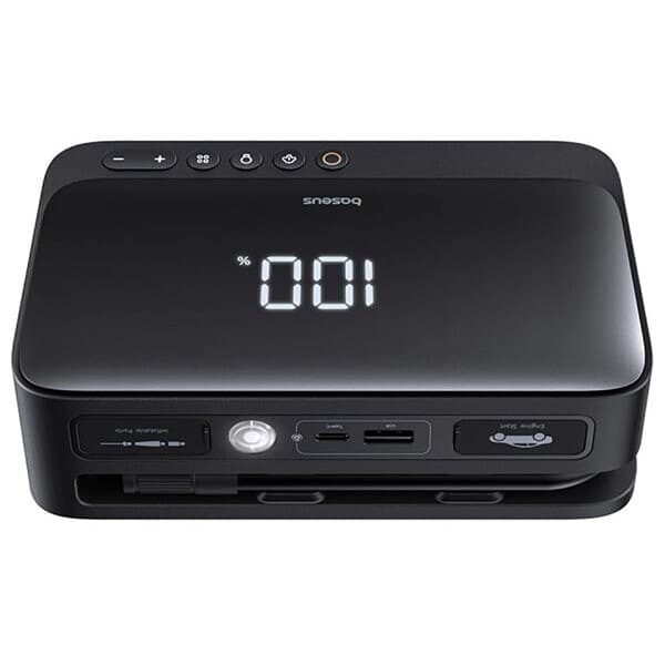 Baseus Super Energy 4i1 600A Powerbank / Kompressor / Lommelygte / Jump Starter