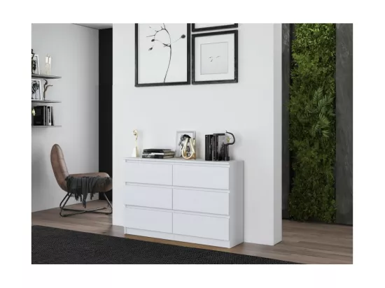 Commode Malwa M6/120 BLANC