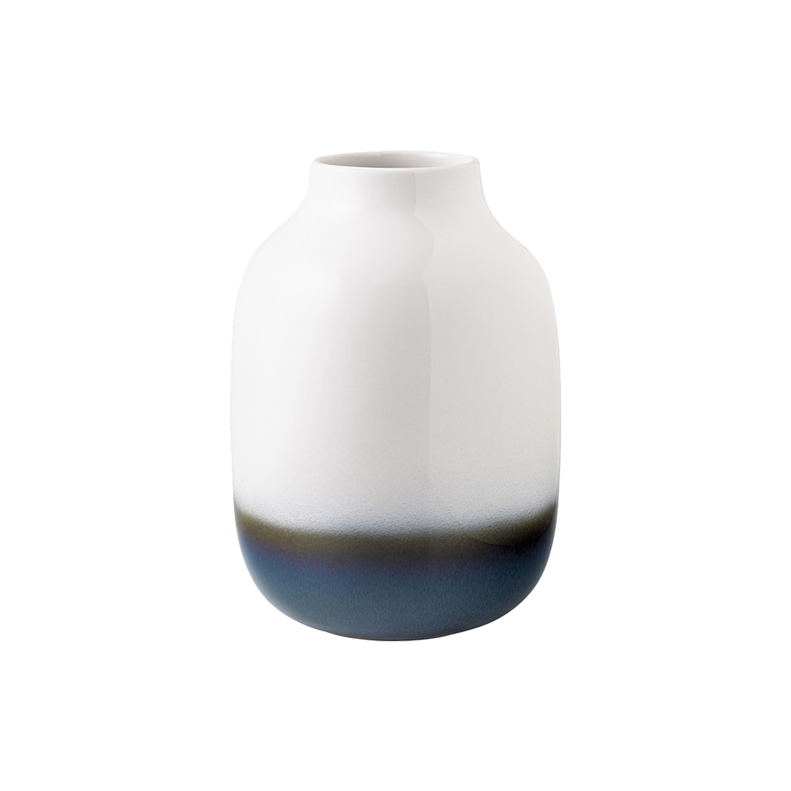 Lave Vase Blue, 6.2'' x 8.7'', earthenware
