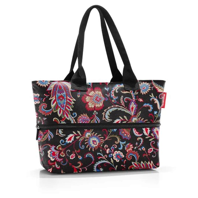 Sac shopping Shopper E1 Extensible 50 cm Paisley Black
