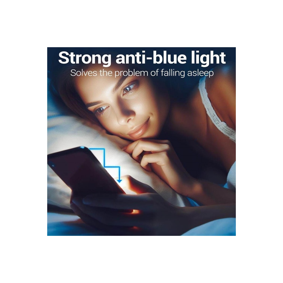 Anti Blue Light glass skjermbeskytter Apple iPhone 14 Pro