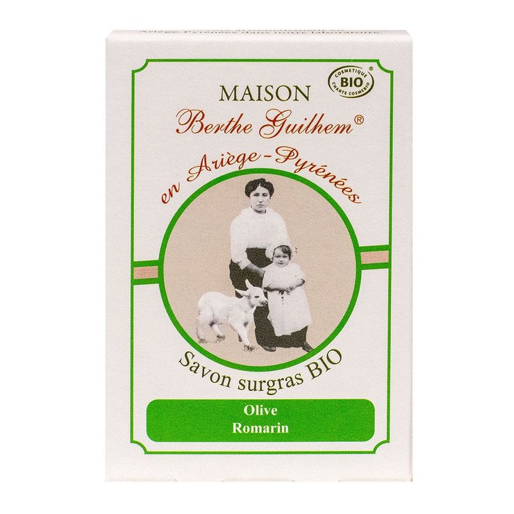 Savon surgras bio olive romarin 100g