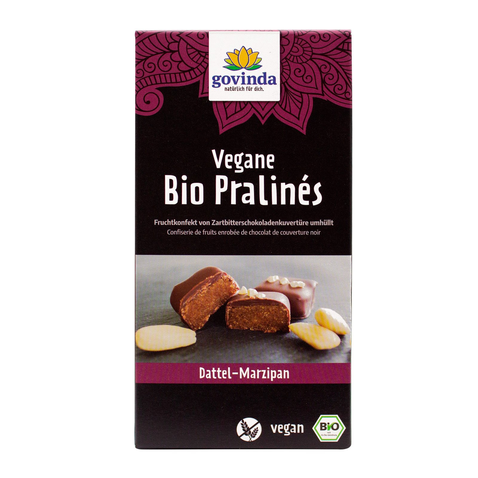 Govinda Dattel Marzipan Pralinés